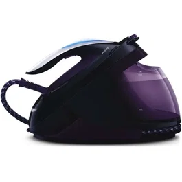 Philips GC9650/80 PerfectCare Elite - Centrale vapeur avec fonction défroisseur - Pression 7.5 bar, réservoir 1.8 L, 2400 W, semelle T-ionicGlide, noir/brun