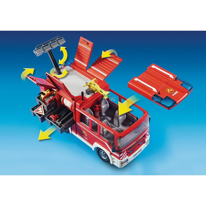 Playmobil 9464 Fourgon d'intervention des pompiers City Action