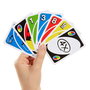 Mattel Games Uno Extreme Jeu de Cartes avec Lanceur, Effets Sonores et Lumières - Version Française - Recommandé à partir de 7 Ans