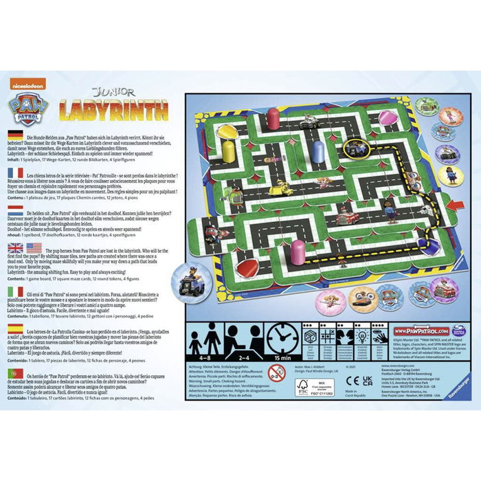 Ravensburger Paw Patrol Junior Labyrinthe