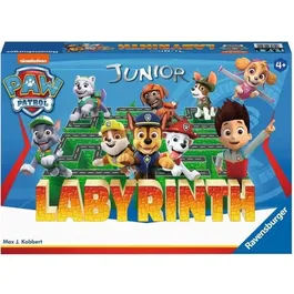 Ravensburger - Pat'Patrouille Labyrinthe Jr - Jeu de société enfant - Chasse au trésor dans un labyrinthe en mouvement - À partir de 4 ans
