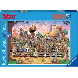 Ravensburger - Puzzle adulte 3000 pièces - L'univers Astérix et ses personnages - Puzzle qualité premium - 121 x 80 cm