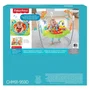 Fisher-Price Jumperoo Jungle Sons et Lumieres CHM91 - Youpala lumineux évolutif jusqu'à 12 mois, 12 kg