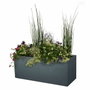 Eda Jardinière Graphit Up Rectangulaire Gris Anthracite 98 L