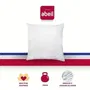 Abeil Oreiller à mémoire de forme matelassé Blanc 60 x 60 cm - Microfibre polyester - Garnissage mousse viscoélastique 950 g/m²