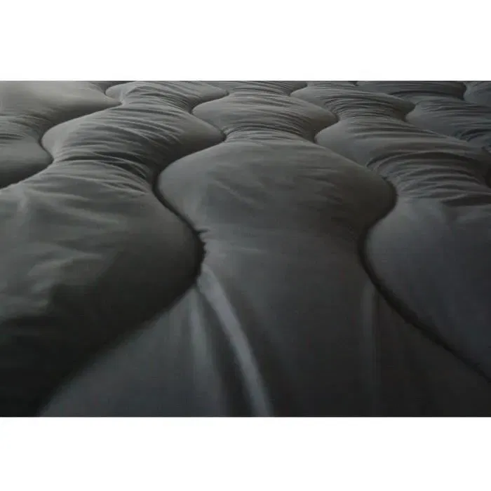 Abeil Couette Chaude Bicolore 140 x 200 cm Blanc et Gris - 350 g/m², Polyester, Reversible, OEKO-TEX, Lavable en Machine Abeil Couette Chaude Bicolore 140 x 200 cm Blanc et Gris - 350 g/m², Polyester, Reversible, OEKO-TEX, Lavable en Machine