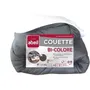 Abeil Couette Chaude Bicolore 140 x 200 cm Blanc et Gris - 350 g/m², Polyester, Reversible, OEKO-TEX, Lavable en Machine