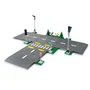 LEGO City 60304 Intersection à assembler, Jeu de construction ville avec panneaux et routes pour garçons ou filles