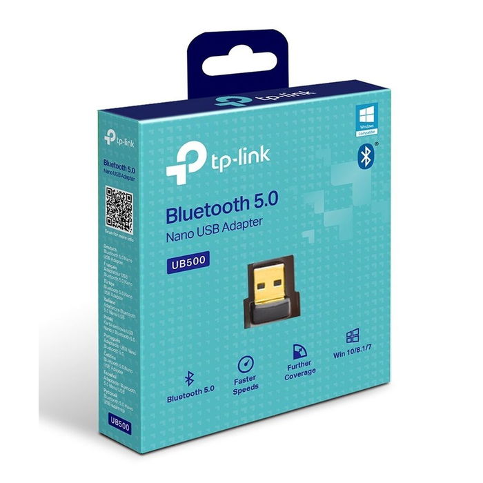 TP-LINK Adaptateur Bluetooth USB 5.3 UB500 Double Bande Dongle pour PC Sans Fil - Noir