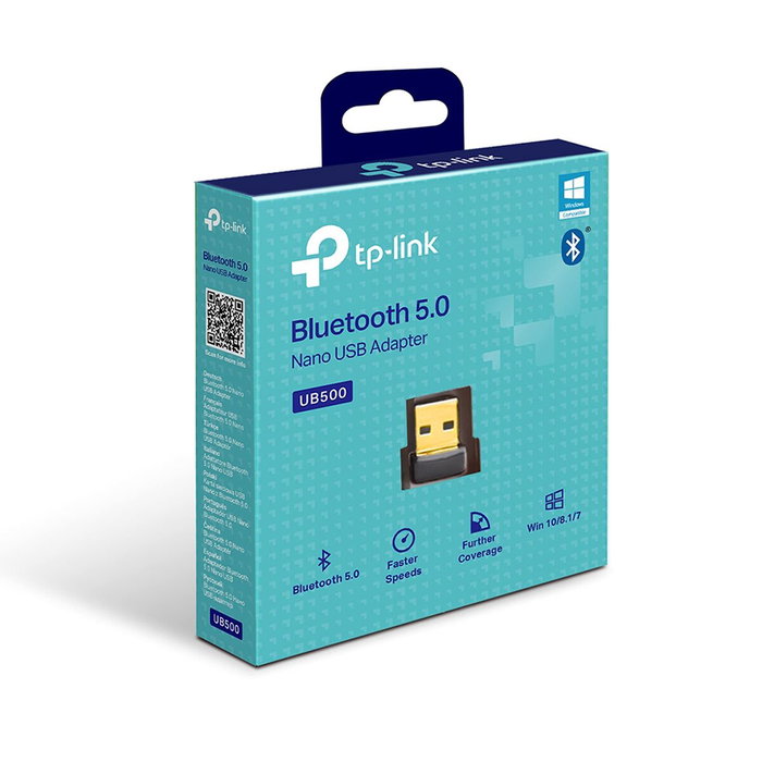 TP-LINK Adaptateur Bluetooth USB 5.3 UB500 Double Bande Dongle pour PC Sans Fil - Noir