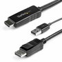 Adaptateur Display Port vers HDMI/VGA Startech HD2DPMM2M (2 m) Noir
