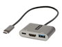 StarTech.com CDP2HDUACP2 Adaptateur USB-C Multiports avec HDMI 4K, USB-A 3.2, PD 100W