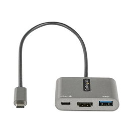 StarTech.com CDP2HDUACP2 Adaptateur USB-C Multiports avec HDMI 4K, USB-A 3.2, PD 100W