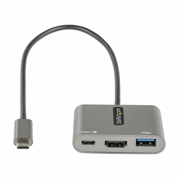 Adaptateur USB C vers HDMI Startech CDP2HDUACP2 Argent Adaptateur USB C vers HDMI Startech CDP2HDUACP2 Argent