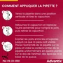 Advantix Antiparasitaire pour Chiens de Très Grande Race 40 à 60kg - 4 Pipettes - Élimine Puces, Tiques, Poux, Répulsif Moustiques et Phlébotomes