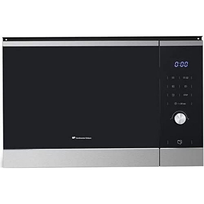 Continental Edison Micro-ondes grill encastrable 25L Noir Inox Continental Edison Micro-ondes grill encastrable 25L Noir Inox