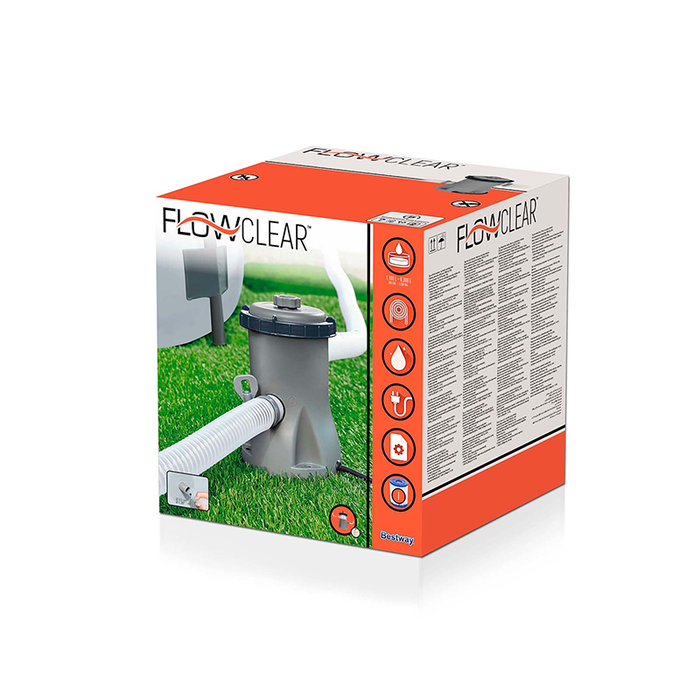 Bestway 58381 Filtre pour Piscine 1249 Litres/Heure Jardin Bestway 58381 Filtre pour Piscine 1249 Litres/Heure Jardin