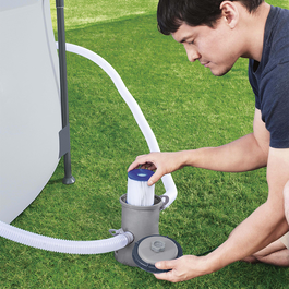 Bestway 58381 Filtre pour Piscine 1249 Litres/Heure Jardin
