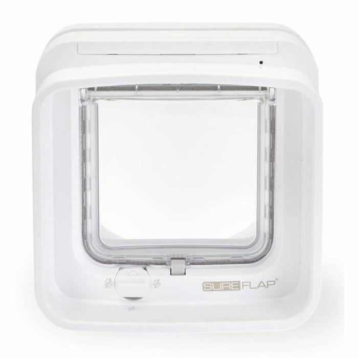 SureFlap Chatière à puce électronique DualScan - Blanc - 142 mm x 120 mm