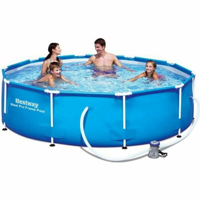 Bestway Steel Pro™ Piscine hors sol ronde 305 x 76 cm Bestway Steel Pro™ Piscine hors sol ronde 305 x 76 cm