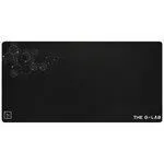 The G-Lab PAD BARIUM - Tapis de Souris Gaming XXL - 900 x 450 x 3 mm - Surface micro-texturée, base antidérapante et bords cousus - Noir