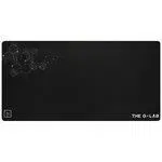 The G-Lab PAD BARIUM - Tapis de Souris Gaming XXL - 900 x 450 x 3 mm - Surface micro-texturée, base antidérapante et bords cousus - Noir