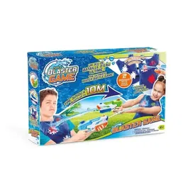 Canal Toys Hydro Blaster Game - Jeu de bataille d'eau avec 2 pistolets à eau et 2 dossards cibles qui changent de couleur, portée 10 mètres