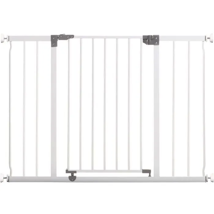 Dreambaby Barrière de sécurité extra-large Liberty 99/105.5 x 75 cm par pression fermeture automatique et verrouillage double pour portes et escaliers - Blanche Dreambaby Barrière de sécurité extra-large Liberty 99/105.5 x 75 cm par pression fermeture automatique et verrouillage double pour portes et escaliers - Blanche