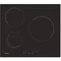 Candy CH63CT Plaque de cuisson vitrocéramique 3 foyers 5500W - Noir
