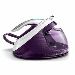 Philips PerfectCare Elite Plus GC9660/30 - Centrale vapeur 7,5 bars, Blanc/Violet