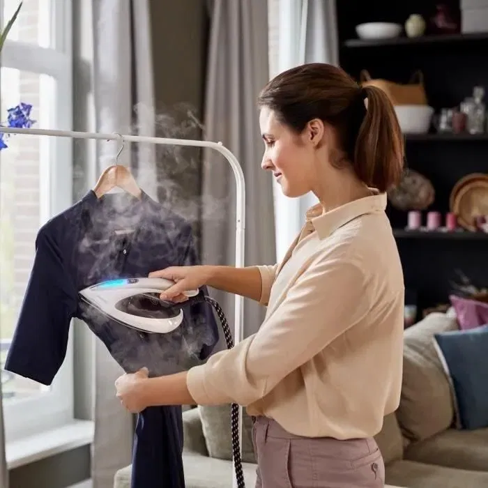 Philips GC9660/30 PerfectCare Elite Plus - Centrale vapeur, 7.5 bars, 2700W, 155g/min, 1.8L, semelle T-ionicGlide, blanc/violet