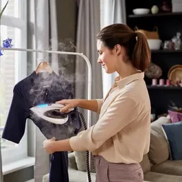 Philips GC9660/30 PerfectCare Elite Plus - Centrale vapeur, 7.5 bars, 2700W, 155g/min, 1.8L, semelle T-ionicGlide, blanc/violet