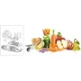 Bosch Lot VeggieLove pour MUM5 - Râpeur/éminceur avec 5 disques