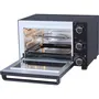 Continental Edison CEMF35B4 - Minifour électrique 35L noir, 1500W, chaleur tournante et rôtisserie, 3 modes de cuisson, minuterie 60 minutes
