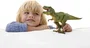 Schleich 14525 DINOSAURS - Figurine Tyrannosaure Rex vert avec mâchoire mobile, jouet dinosaure réaliste pour enfants dès 4 ans