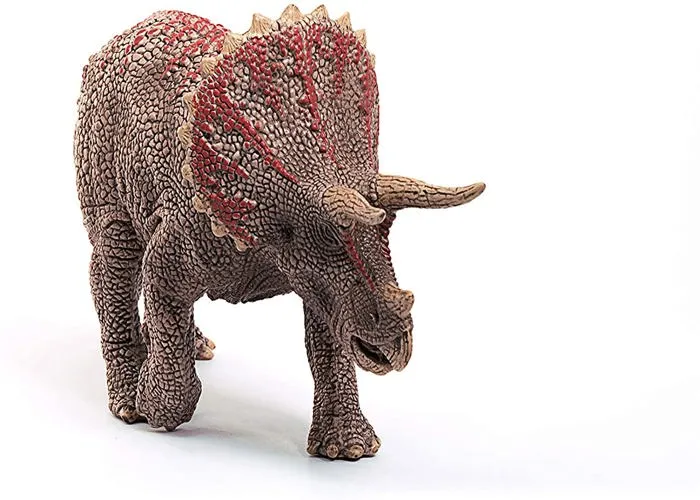 Schleich 15000 Dinosaurs - Figurine Tricératops réaliste du Jurassique, jouet dinosaure détaillé pour enfants dès 4 ans