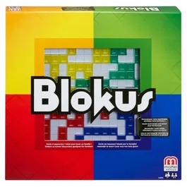 Mattel Games BJV44 - Blokus - Jeu de stratégie et de plateau pour 2 à 4 joueurs, à partir de 7 ans