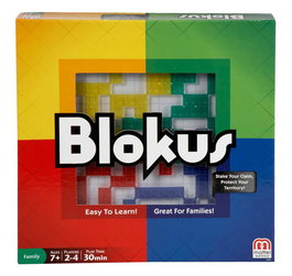 Mattel Games - Blokus Refresh - Jeu de stratégie familial - Version multilingue (Anglais, Français, Allemand, Portugais, Espagnol) - À partir de 5 ans