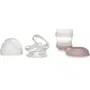 Thermobaby - Tasse Anti-Fuites avec Couvercle, 180 ml - Bec Doux en Silicone, Poignées Ergonomiques pour Bébé, Lavable au Lave-Vaisselle - Rose Poudré