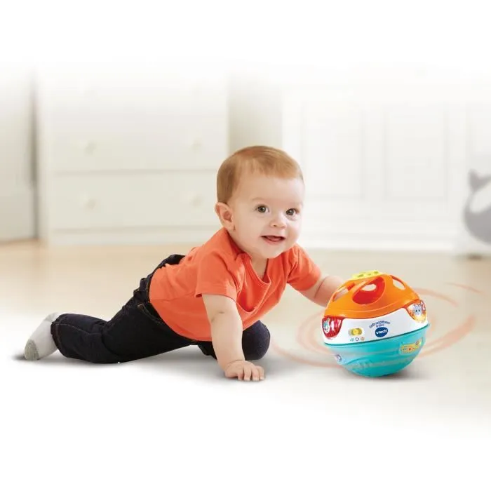 VTECH BABY Balle Magic'Moov 3 en 1 Jouet Bébé Interactif 9-36 Mois Motricité Globale Sons Lumineux
