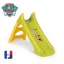 Smoby Toboggan XS Pat' Patrouille pour enfants - Glisse de 90 cm, Hauteur 75 cm, avec échelle antidérapante - Dès 2 ans - Système cascade d'eau - Fabriqué en France
