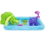 Bestway - Aire de jeux pataugeoire Fantastic Aquarium avec fontaine et anneaux - 239 x 206 x 86 cm