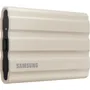 Samsung SSD Externe T7 Shield MU-PE1T0K/EU 1 To Beige - Rapide, Résistant, Compact, USB 3.2 Gen 2 pour Stockage et Transfert