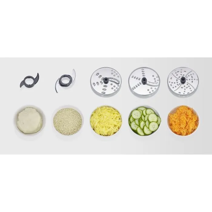 Severin KM3892 Robot Multifonctions Blender 1.5 L, 1200 W, Inox et Noir, 2 Vitesses + Fonction Pulse, Hachoir et Râpe Severin KM3892 Robot Multifonctions Blender 1.5 L, 1200 W, Inox et Noir, 2 Vitesses + Fonction Pulse, Hachoir et Râpe