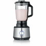 Severin KM3892 Robot Multifonctions 1200 W Inox et Noir avec Blender 1,5 L