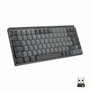 Logitech MX Mechanical Mini - Clavier Mécanique Sans Fil AZERTY - Graphite
