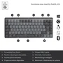 Logitech MX Mechanical Mini - Clavier mécanique sans fil compact AZERTY avec rétroéclairage, connectivité Easy-Switch 3 appareils - Graphite
