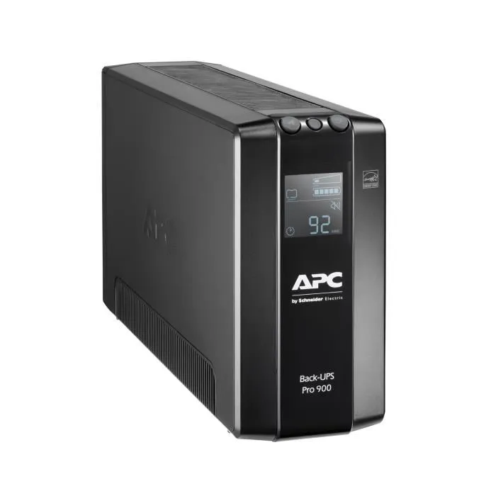 APC Back-UPS Pro BR900MI - Onduleur 900VA/540W - 6 Prises - USB - 230V - Noir APC Back-UPS Pro BR900MI - Onduleur 900VA/540W - 6 Prises - USB - 230V - Noir