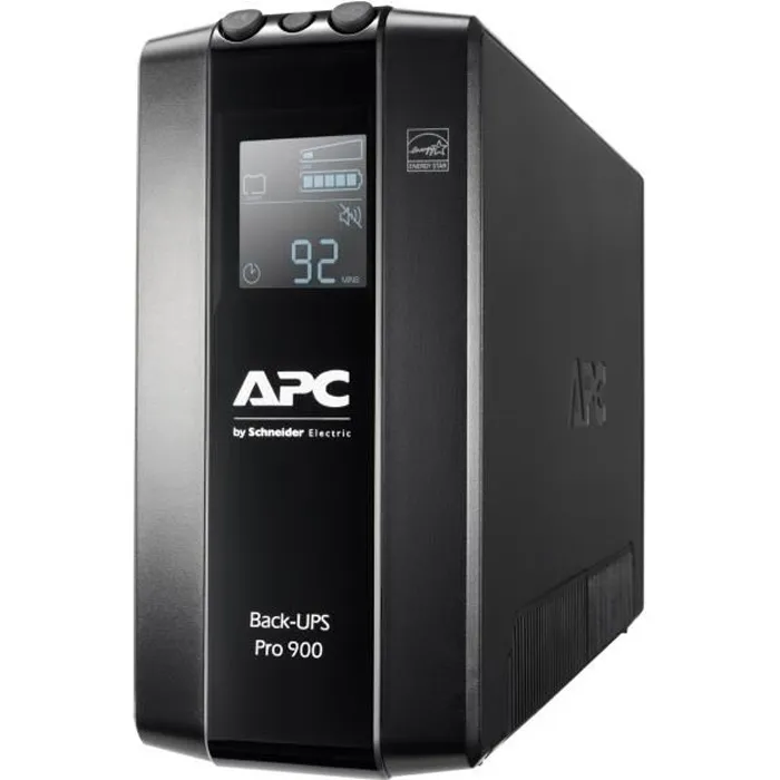 APC Back-UPS Pro BR900MI - Onduleur 900VA/540W - 6 Prises - USB - 230V - Noir APC Back-UPS Pro BR900MI - Onduleur 900VA/540W - 6 Prises - USB - 230V - Noir