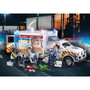 Playmobil 70936 Ambulance américaine City Action avec secouristes, patient et lumières, jouet pour enfants dès 5 ans